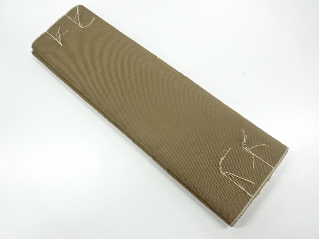 アンティーク　抽象模様織出し丹前地反物